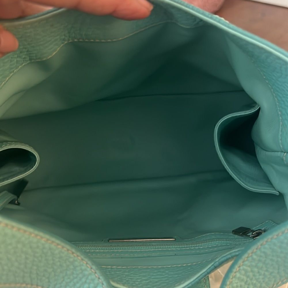 Tiffany & Co Ellis Blue Hobo Bag - Picture 10 of 14